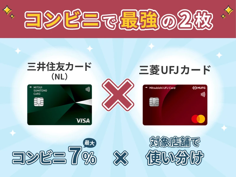 三井住友カード(NL)× 三菱UFJカード