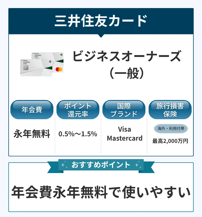 三井住友カード ビジネスオーナーズ(一般)