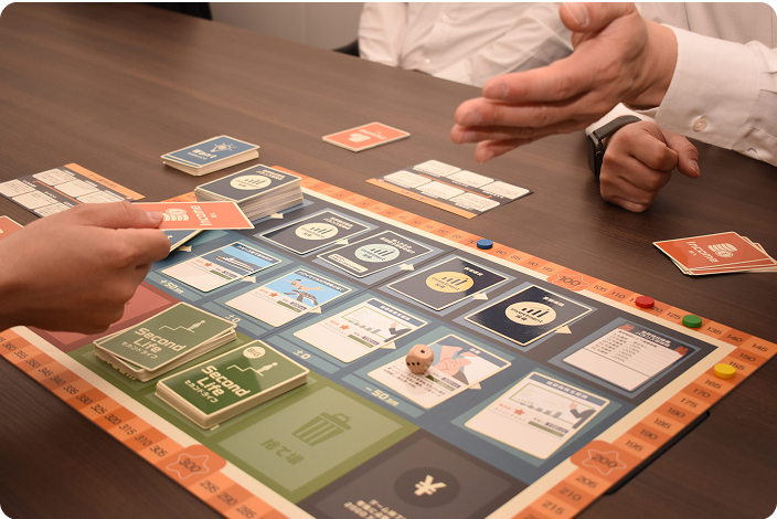 写真：ゲームしている様子